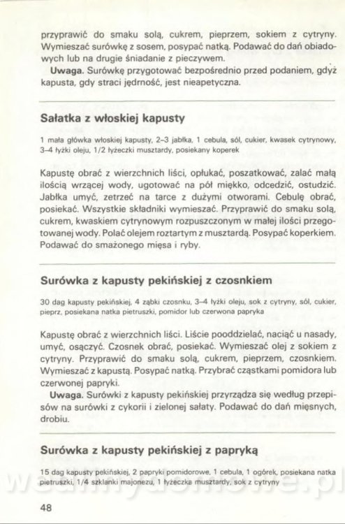 Wanda Piotrkowiakowia - Przyrządzam surówki i sałatki 1989_048.jpg