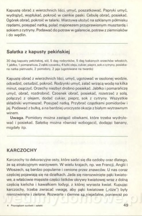 Wanda Piotrkowiakowia - Przyrządzam surówki i sałatki 1989_049.jpg