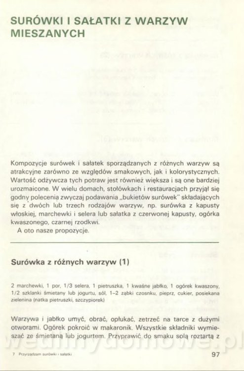 Wanda Piotrkowiakowia - Przyrządzam surówki i sałatki 1989_097.jpg