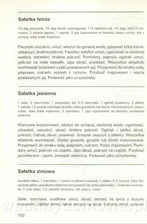 Wanda Piotrkowiakowia - Przyrządzam surówki i sałatki 1989_102.jpg